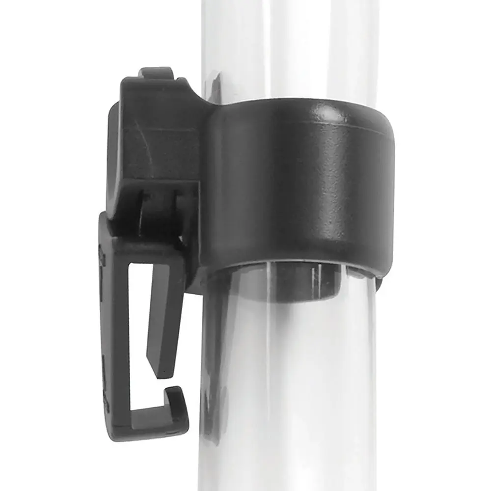CRESSI Supernova Dry Snorkel Clear/Grey | Wide Elliptical Bore for Easy Breathing - view 4