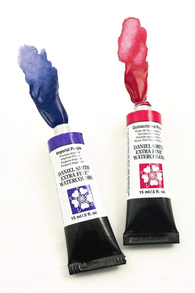 DANIEL SMITH Extra Fine Watercolor 15ml Tube, Duochrome Autumn Mystery | Artist Grade, Lightfast, Transparent - view 3