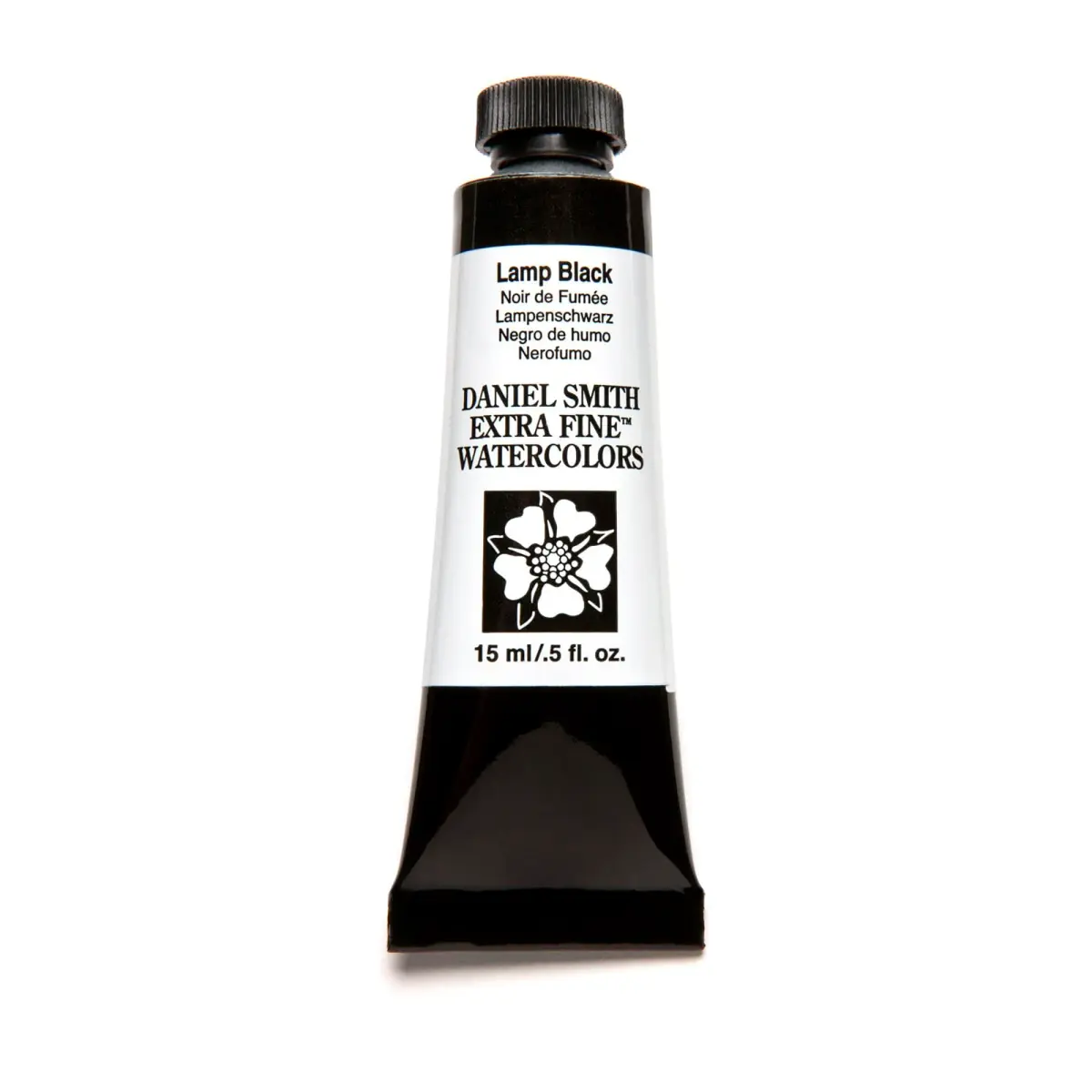 DANIEL SMITH Lamp Black Extra Fine Watercolor Paint 15ml - main product image