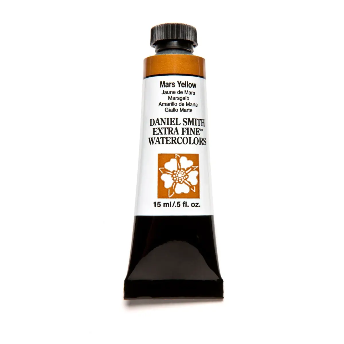 DANIEL SMITH Mars Yellow Extra Fine Watercolor Paint 15ml Tube - main product image