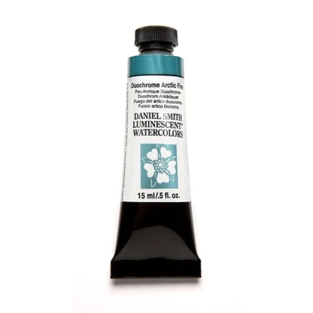 DANIEL SMITH Extra Fine Watercolor Paint Tube, Duochrome Arctic Fire 15ml (0.5 Fl Oz) | ASTM D4236 Certified - main product image