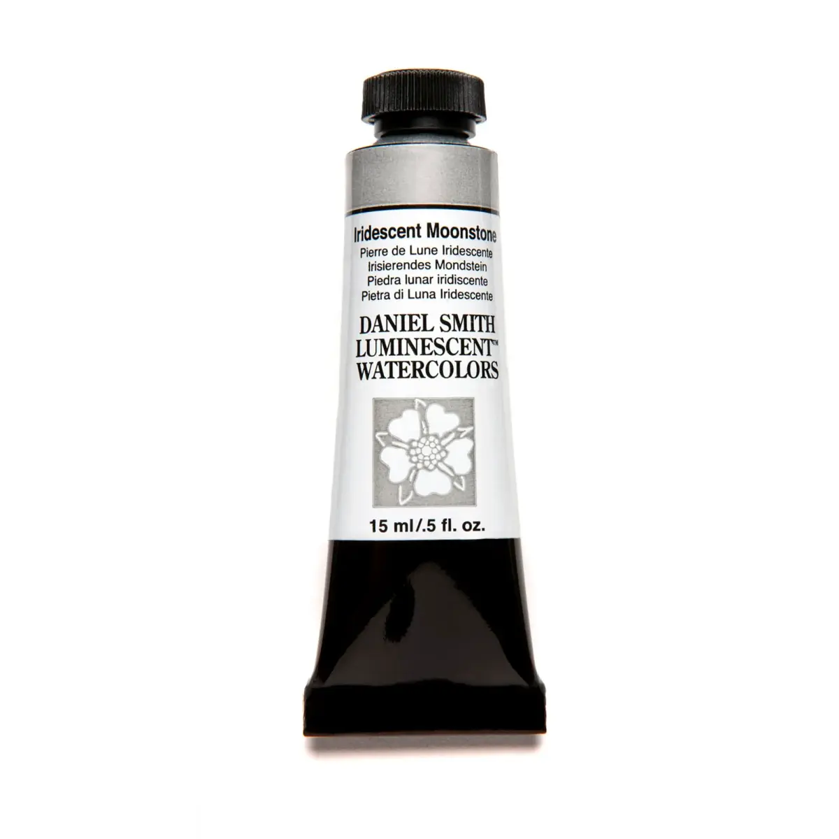 DANIEL SMITH Luminescent Watercolor Paint Iridescent Moonstone 15ml (0.5 fl oz) | ASTM Excellent Lightfastness - main product image