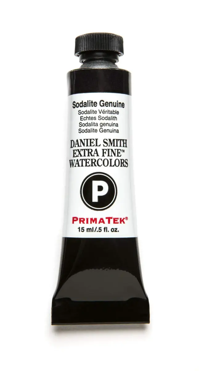 DANIEL SMITH Sodalite Genuine Iridescent Watercolor Paint 15ml | Genuine Gemstone Pigment - main product image