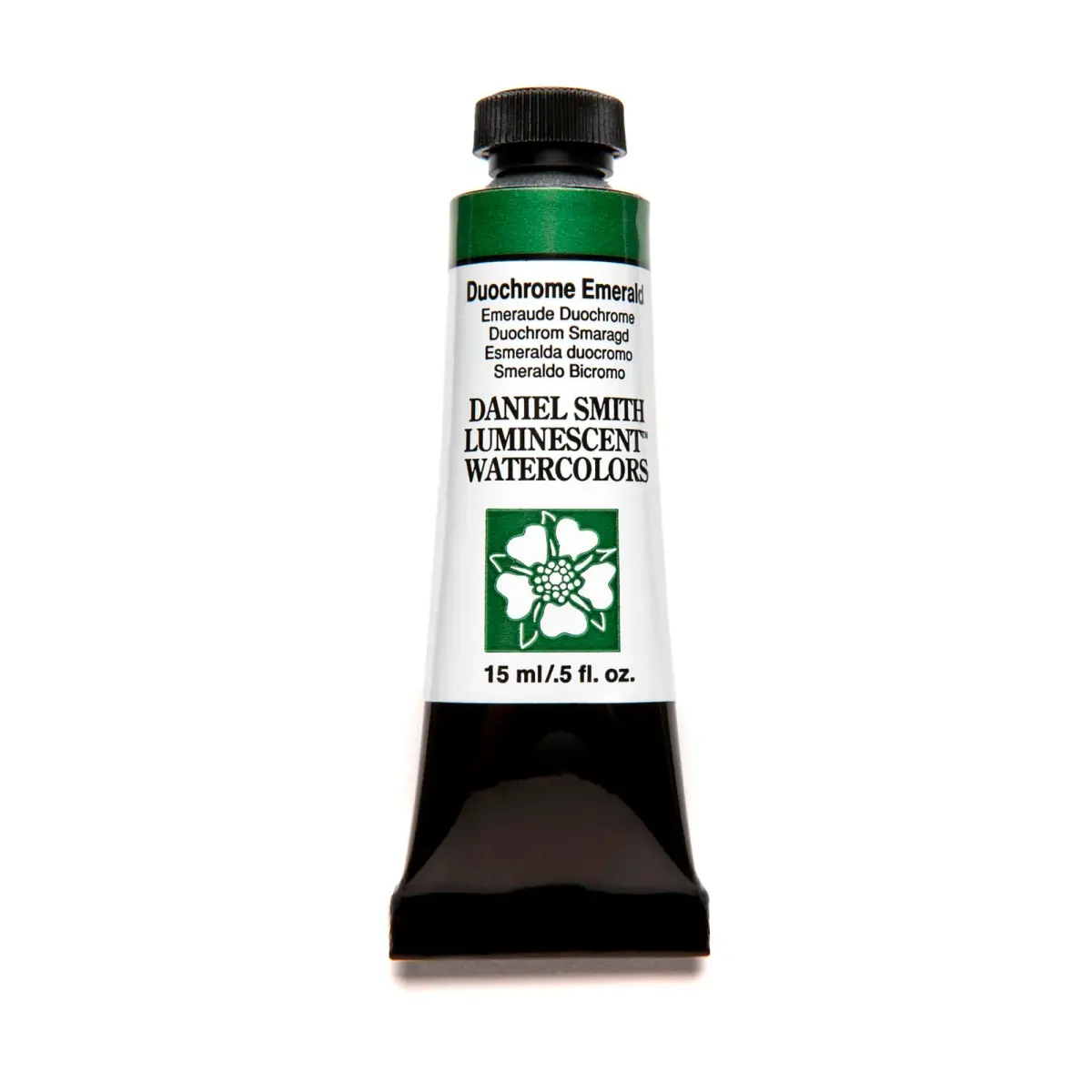 DANIEL SMITH Iridescent Emerald Watercolor Paint 15ml Tube - Duochrome - main product image