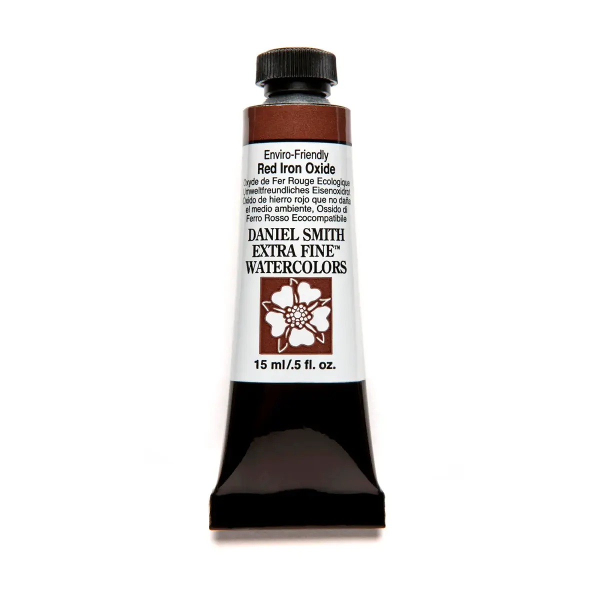 DANIEL SMITH Red Iron Oxide Iridescent Watercolor Paint 15ml (0.5 Fl Oz) | ASTM D4236 Certified - main product image