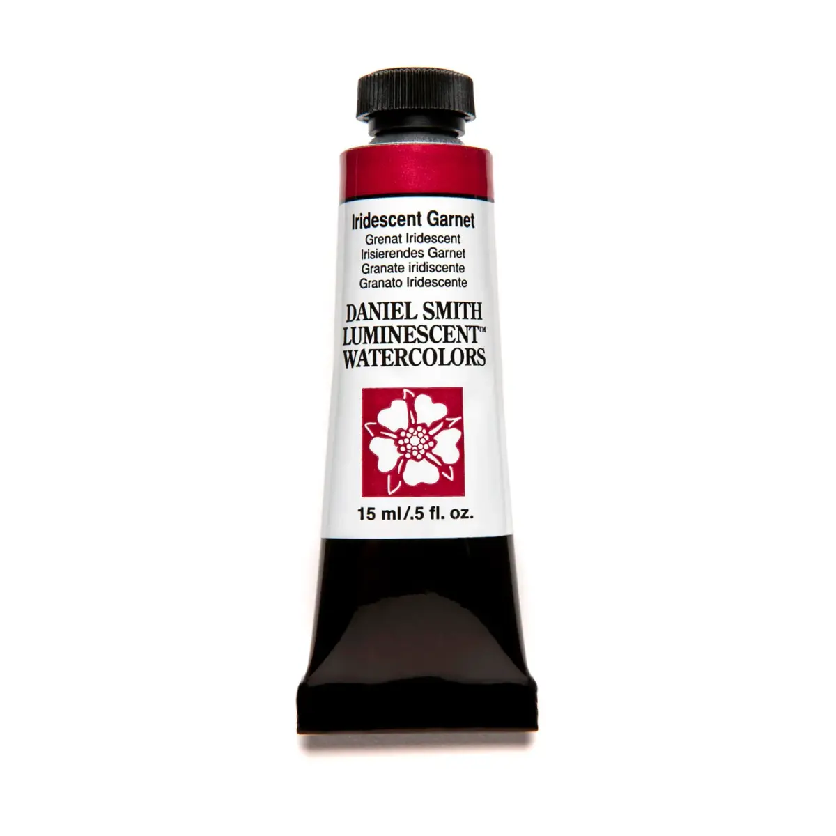DANIEL SMITH Iridescent Garnet Watercolor Paint 15ml (0.5 Fl Oz) | ASTM D4236 Certified - main product image