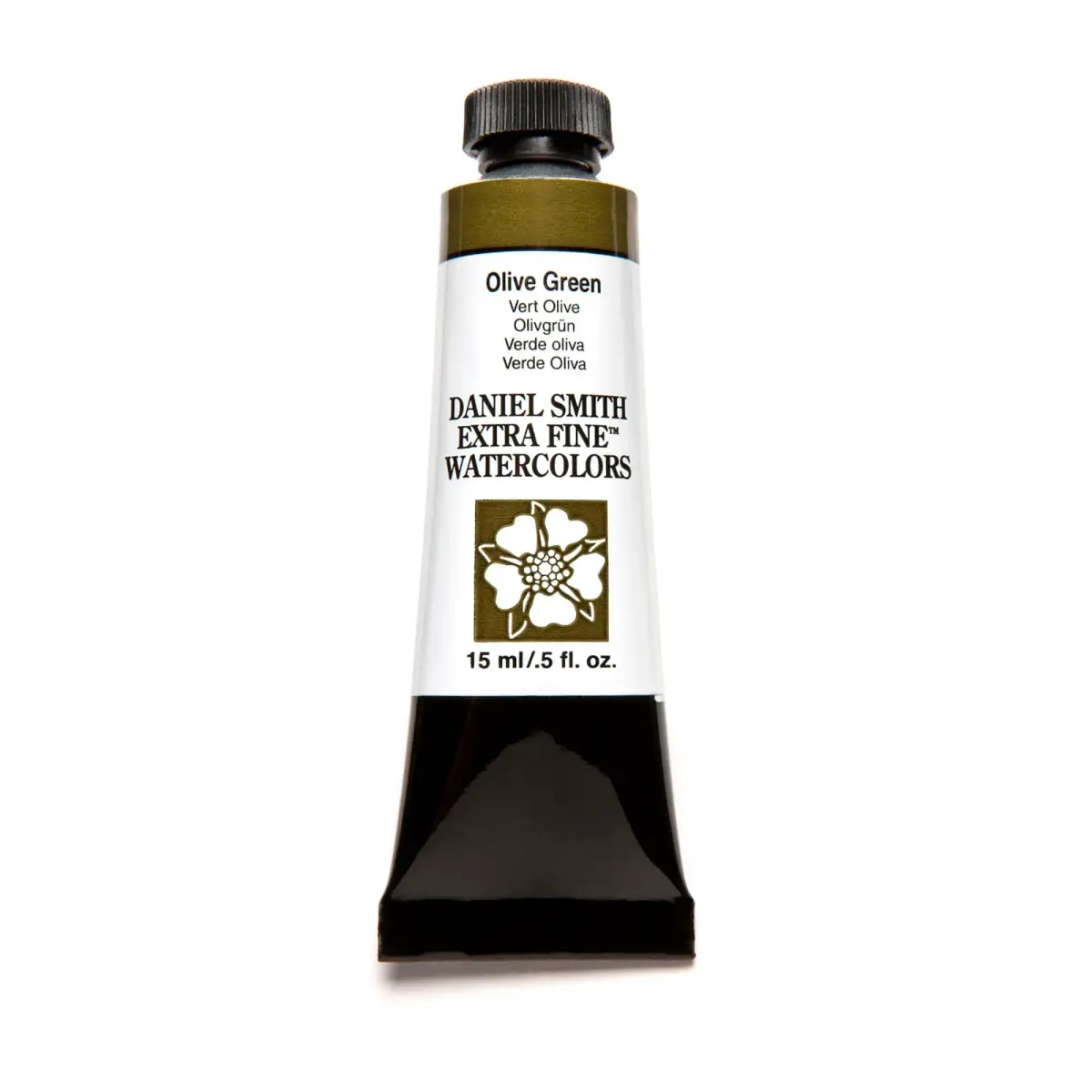 DANIEL SMITH Olive Green Extra Fine Watercolor Paint 15ml Tube | ASTM D4236 Certified - main product image