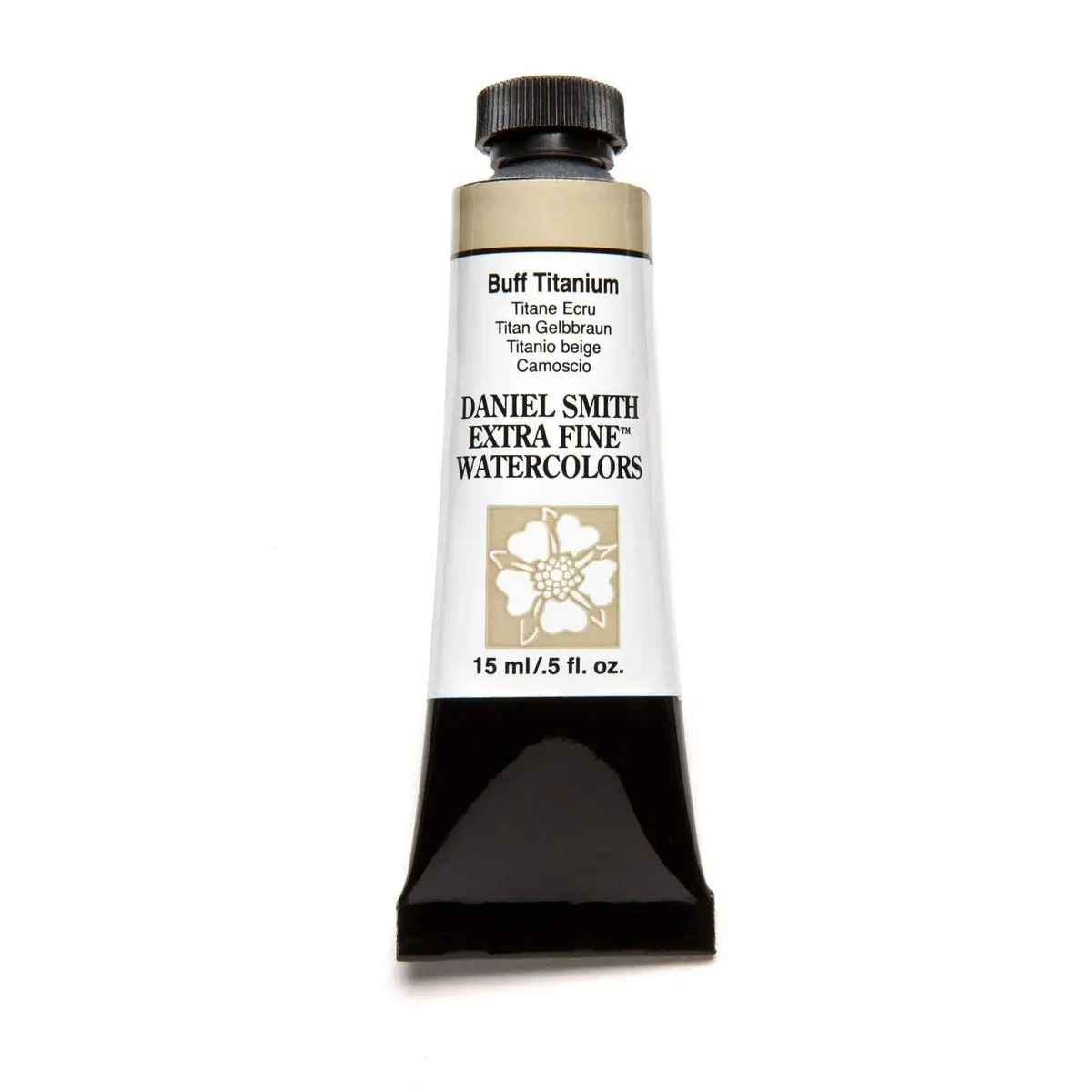 Daniel Smith Extra Fine Watercolor Paint Buff Titanium 15ml Tube | Lightfast, Pure, USA Made - view 6