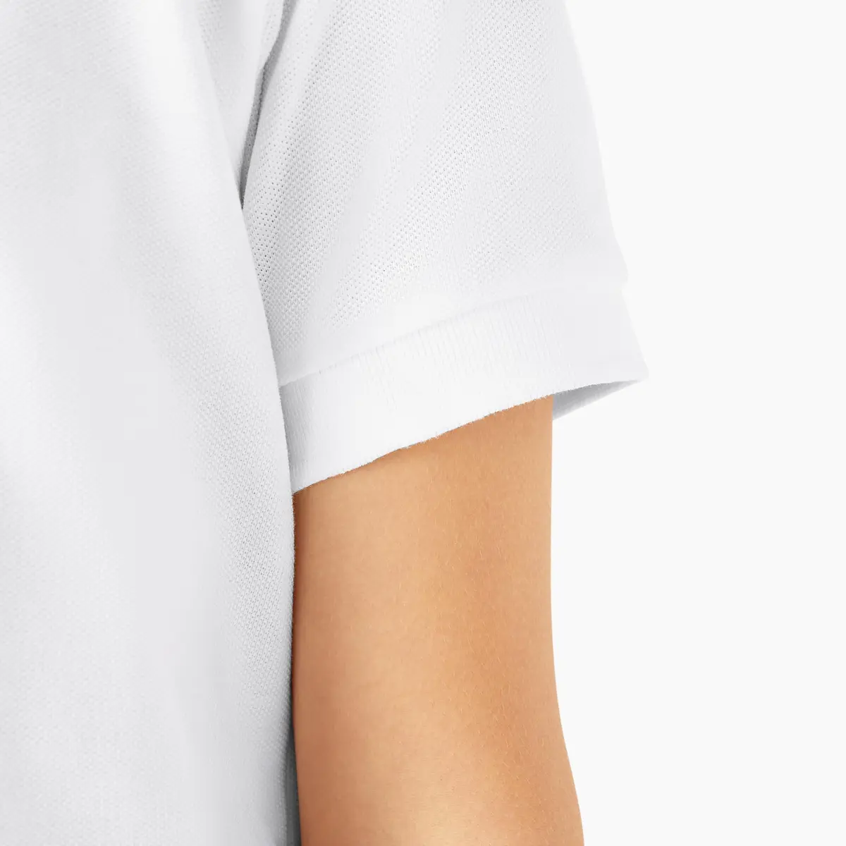 Dickies Big Boys' Short Sleeve Pique Polo Shirt, White, Small (8) | Durable Cotton, Easy Care, Tagless Label - view 8