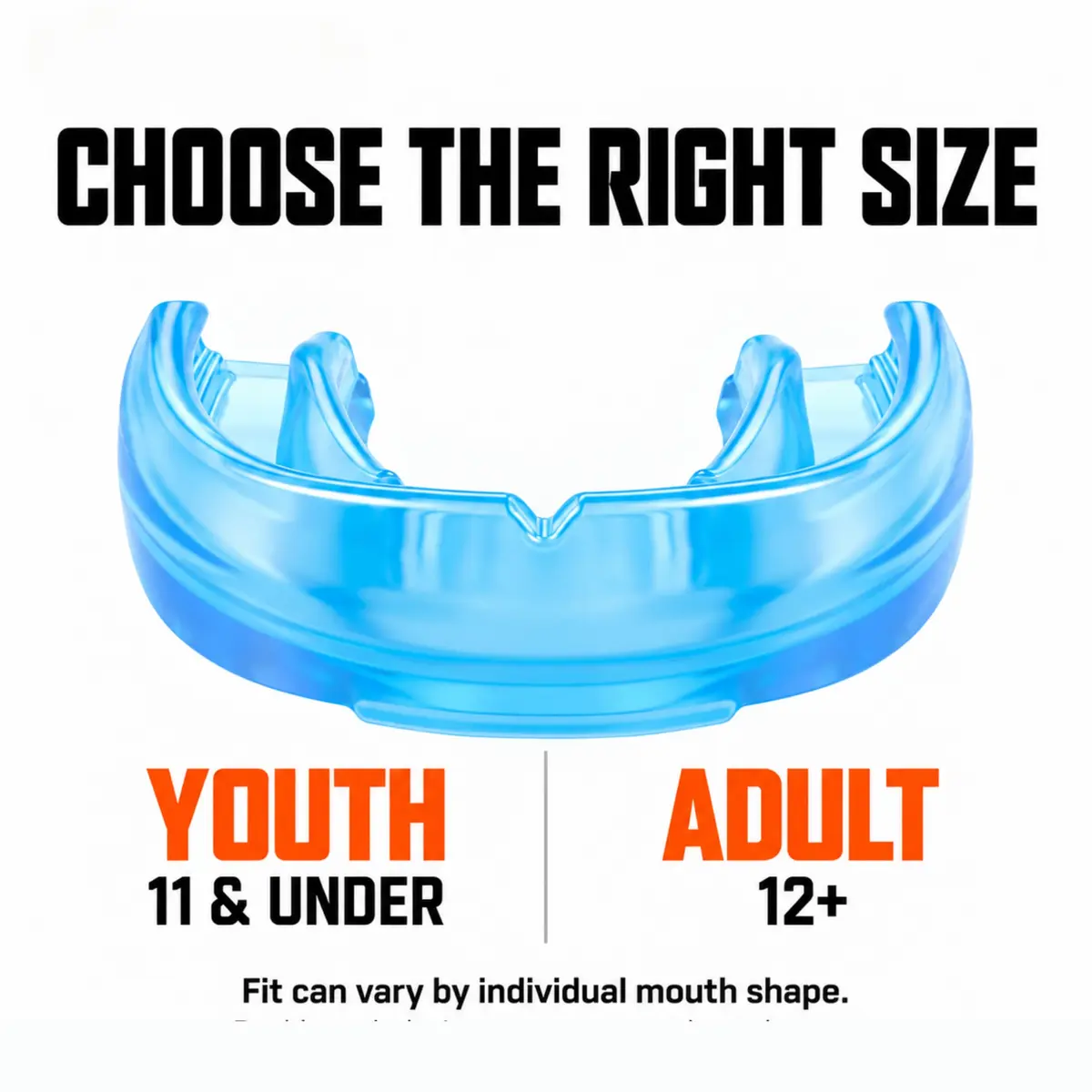 Shock Doctor Mouth Guard for Braces, Pink, Adult | Full Upper Teeth Protection for Braces & Sports - view 3