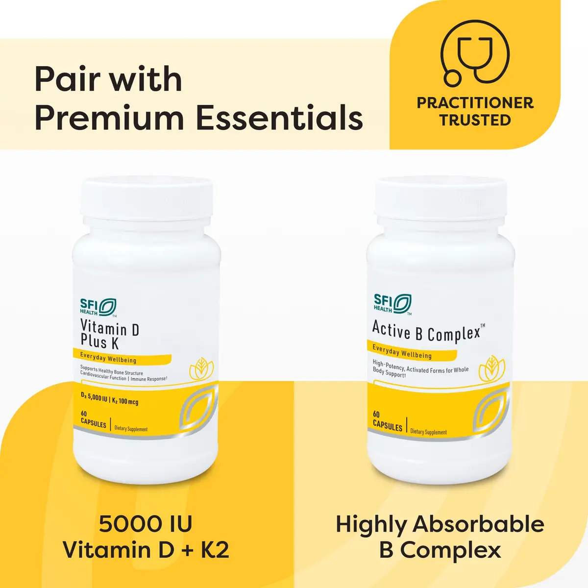 SFI Health Magnesium Citrate Supplement 90 Capsules | Readily Soluble, Supports Energy & Bone Health - view 5