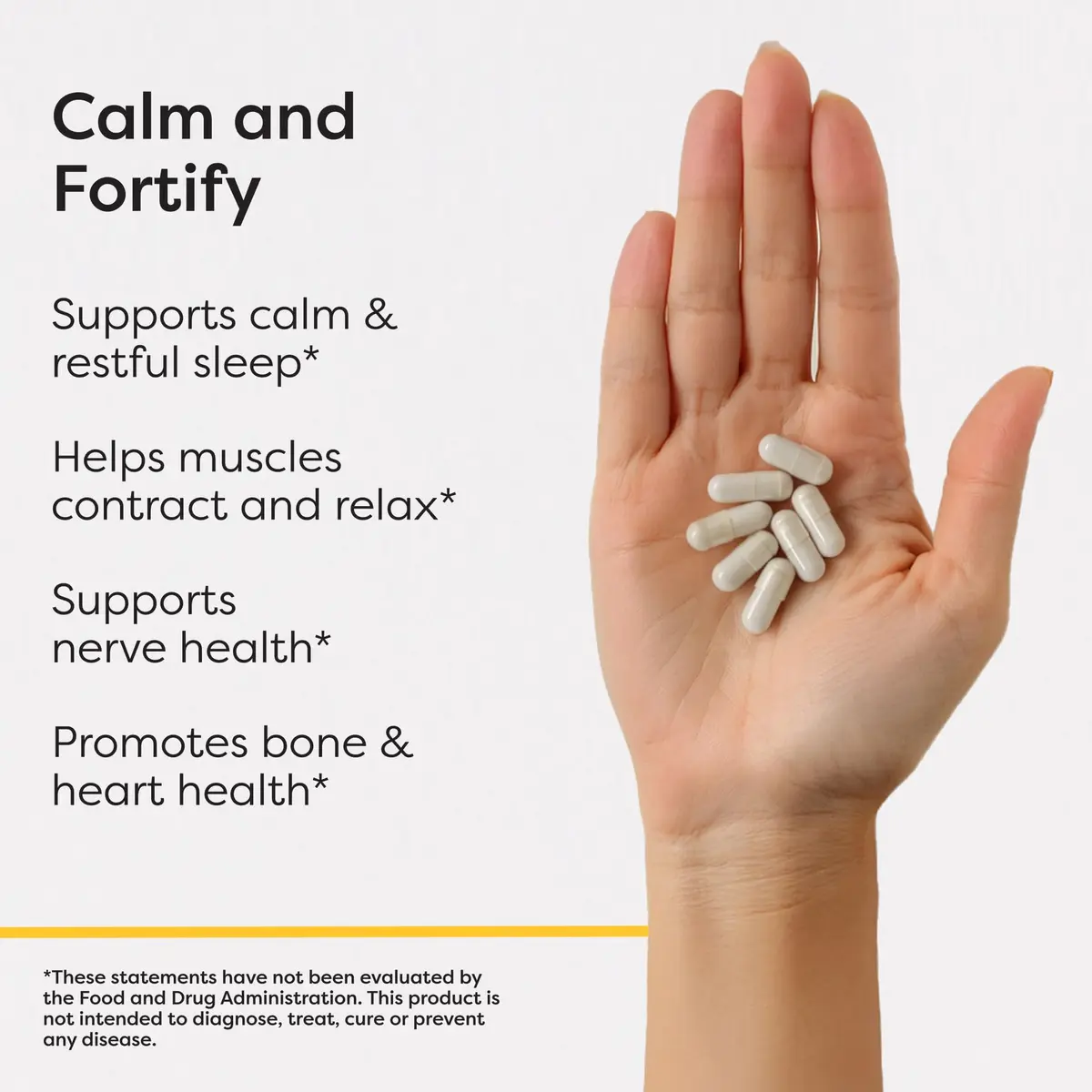 SFI Health Magnesium Citrate Supplement 90 Capsules | Readily Soluble, Supports Energy & Bone Health - view 3