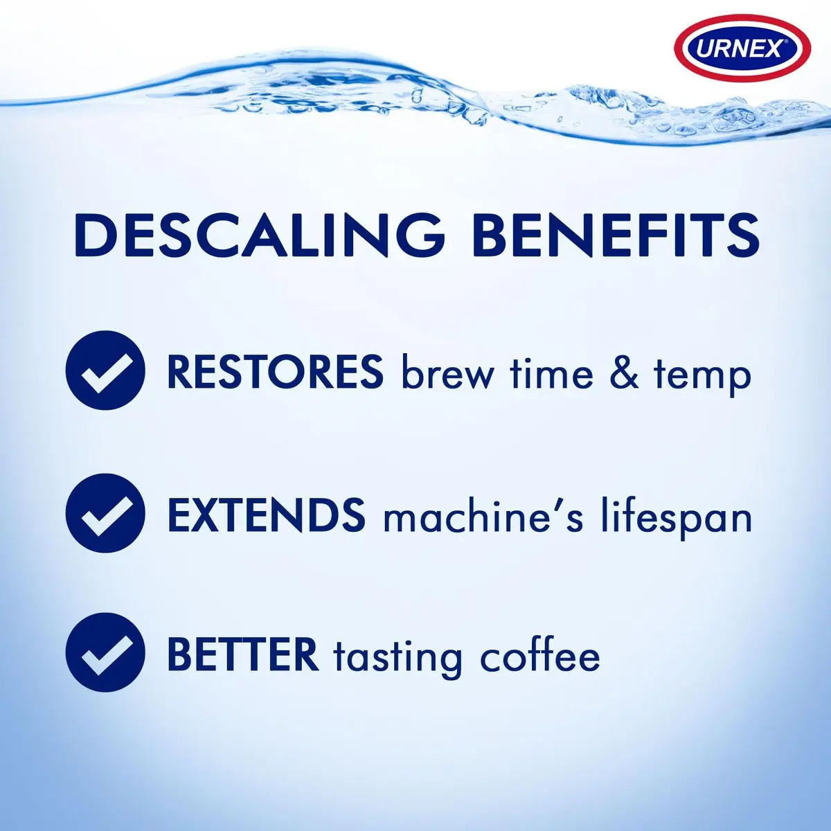 Urnex Dezcal Activated Scale Remover 7 oz | Biodegradable, Non-Toxic Descaler for Coffee & Espresso Equipment - view 3