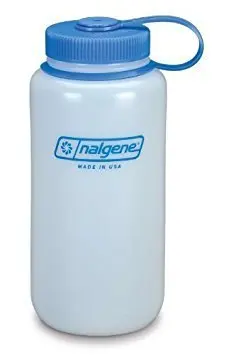 Nalgene 32 oz (946ml) Ultralite HDPE Wide Mouth Water Bottle | Durable & Lightweight for Outdoor Activities - view 2