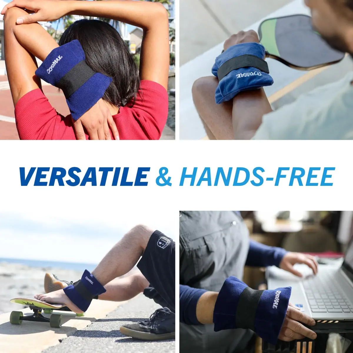 Cryo-MAX Reusable Cold Pack, Small 15cm x 15cm (6"x 6") - Pack of 2 | 8 Hour Cold Therapy - view 6