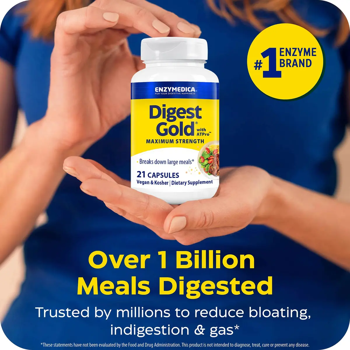 Enzymedica Digest Gold, Maximum Strength, 21 Capsules | Supports Digestion & Energy - view 5