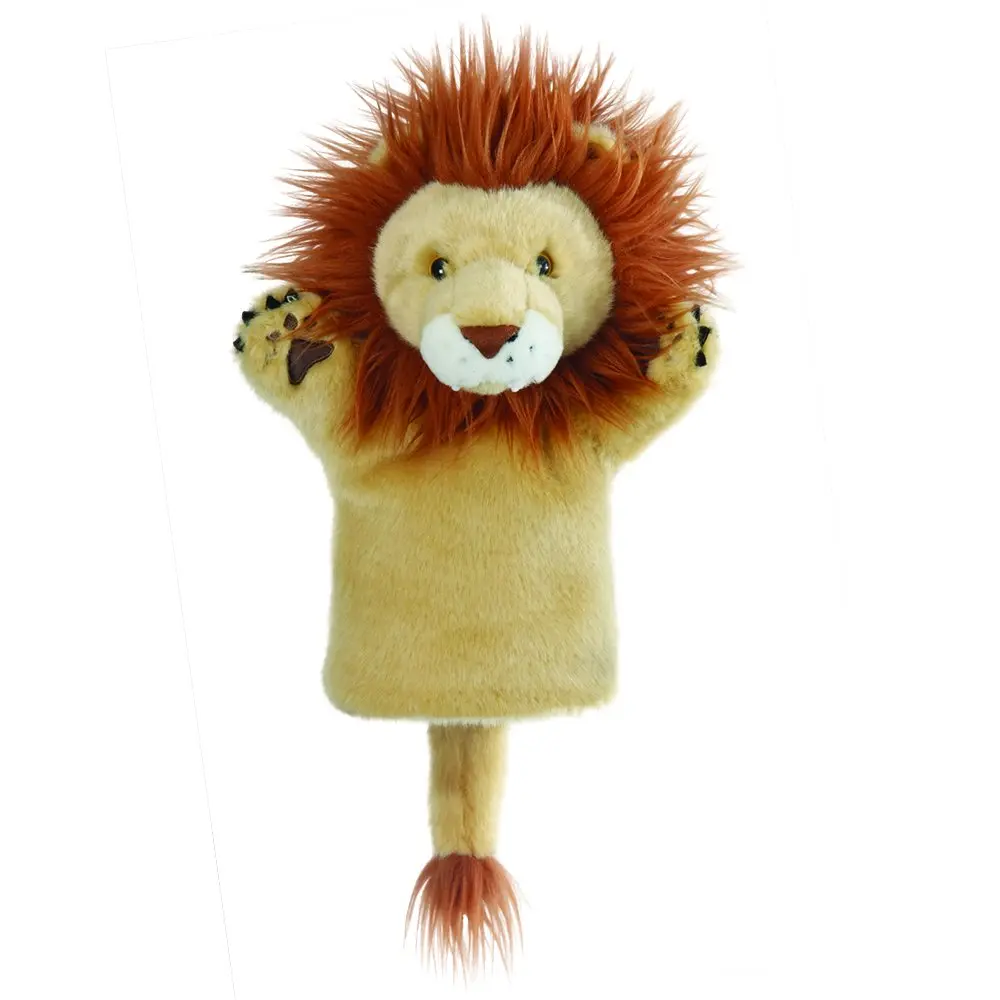The Puppet Company CarPets Lion Hand Puppet 25cm (10") | Movable Mouth for Storytelling - main product image
