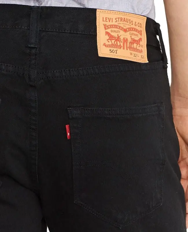 Levi's Men's 501 Original Fit Jeans, Black-Legacy, 32W x 32L | Classic Straight Fit for Everyday Style - view 8