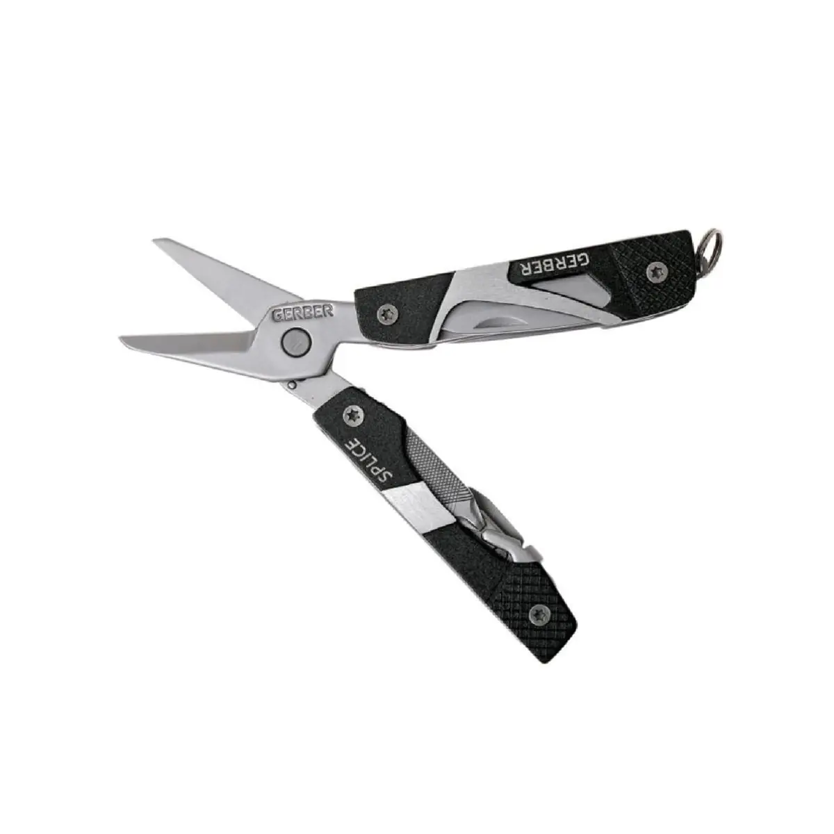Gerber Splice EDC Multitool Pocket Knife with Scissors, Bottle Opener, Black | 9-in-1 Compact Everyday Carry - view 2