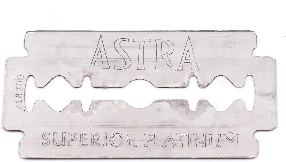 ASTRA Platinum Double Edge Safety Razor Blades,100 Blades (20 x 5) | Long-lasting, smooth shave for men - view 3