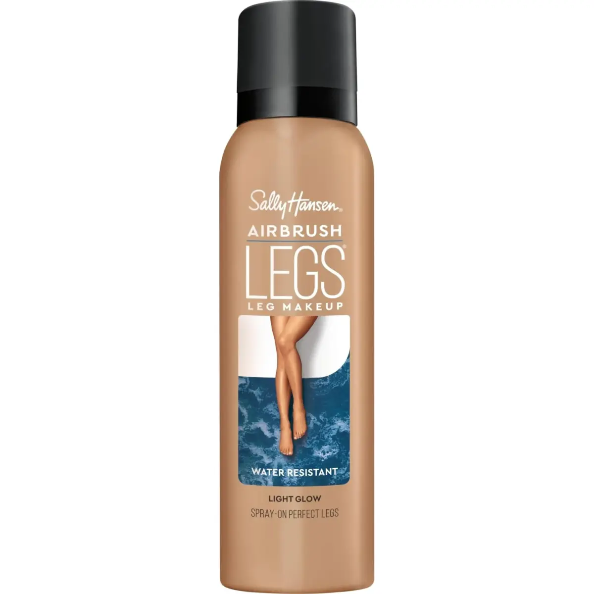 Sally Hansen Airbrush Legs Spray-On Makeup - Light Glow Tan, 125ml (4.4 Fl Oz) - Pack of 1 - main product image