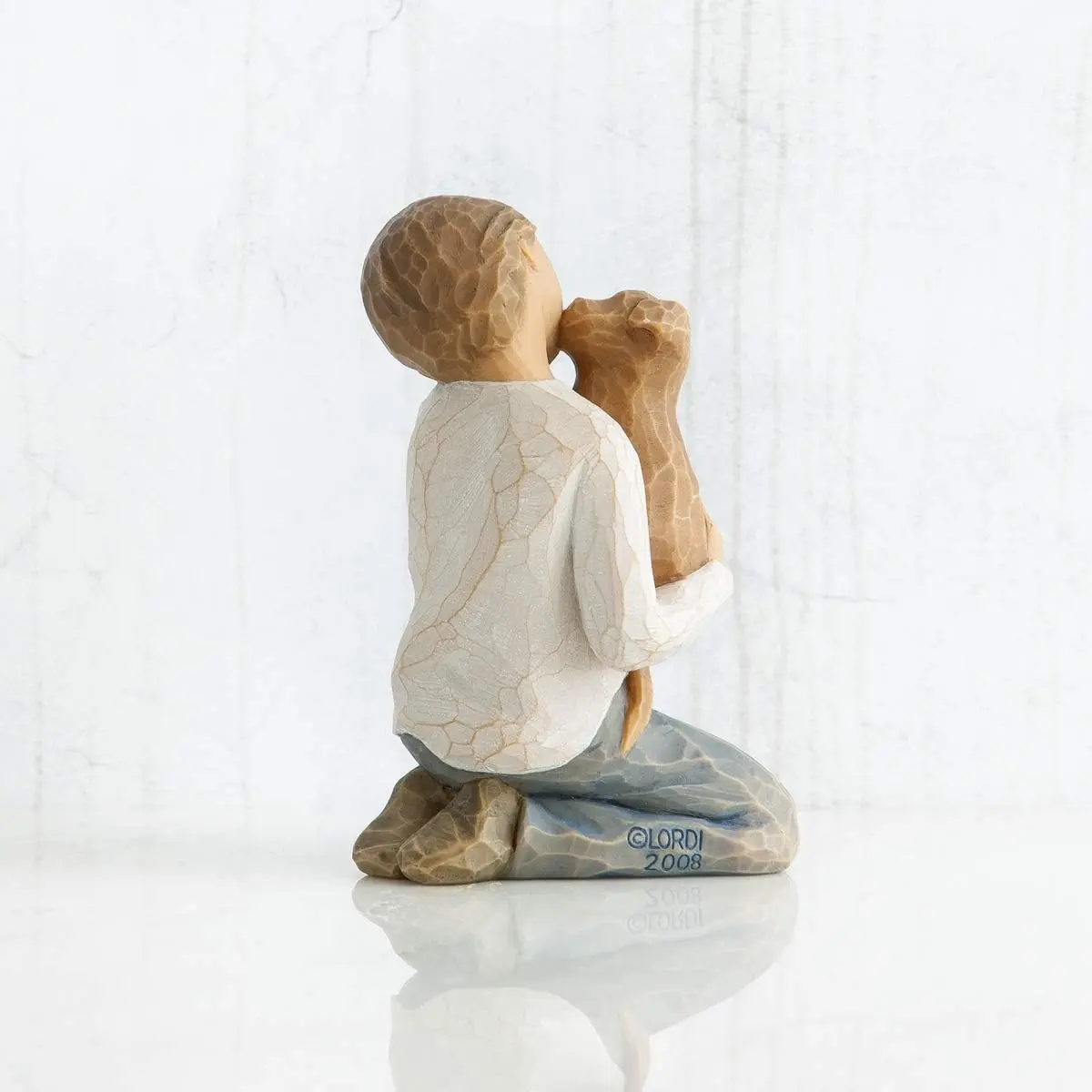 Willow Tree Kindness (Boy), Sculpted Hand-Painted Figurine | Inspirational Gift - view 3