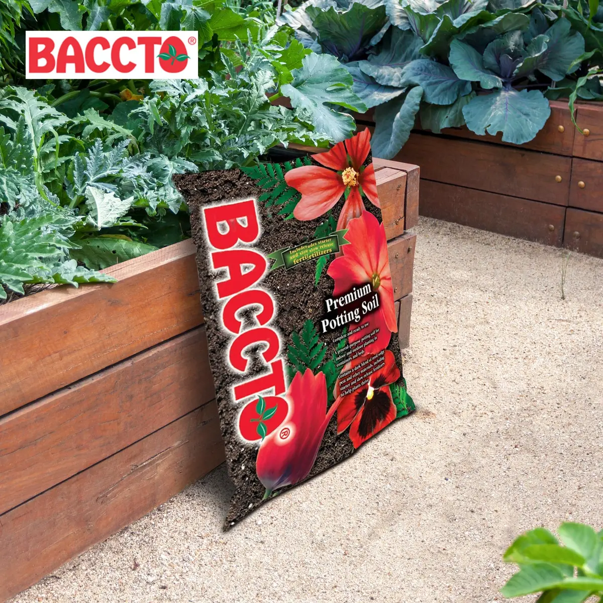 BACCTO Michigan Peat General Purpose Premium Potting Soil with Perlite, 50 lb | All-Purpose Garden Soil for Healthy Plants - view 9