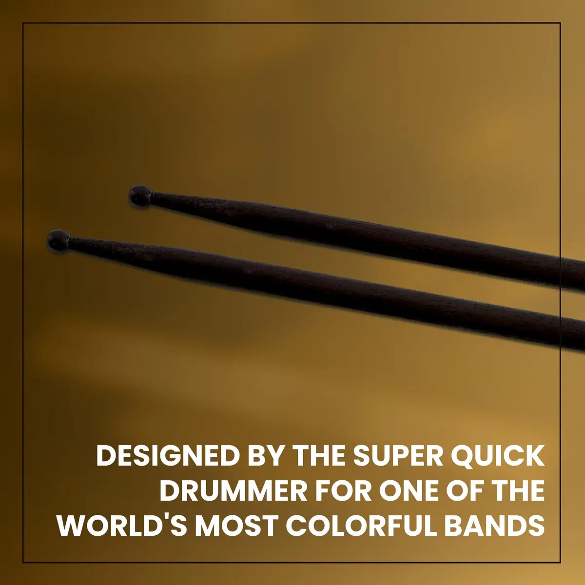 Zildjian Travis Barker Black Artist Series Drumsticks 41.6 cm (16.38 in) | Designed for Aggressive Playing - view 3