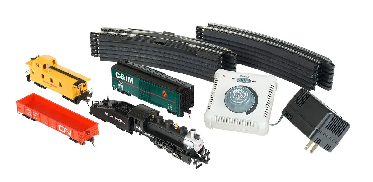 Bachmann Trains Pacific Flyer Ready To Run Electric Train Set HO Scale | 1:87 Scale Model Railway - view 4