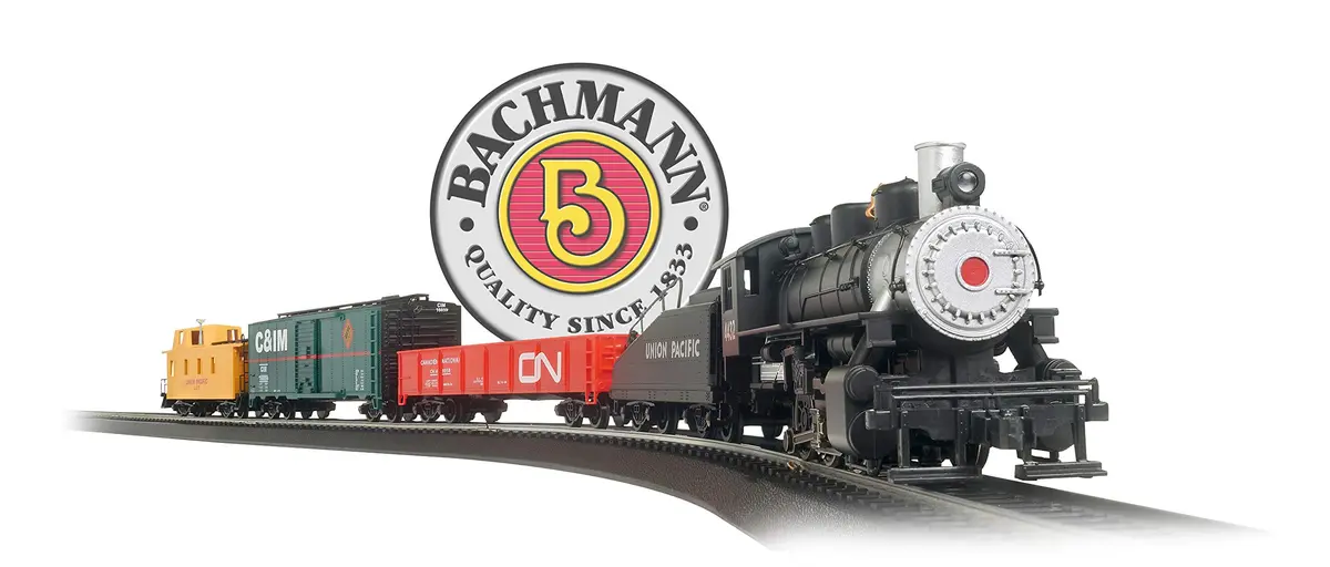 Bachmann Trains Pacific Flyer Ready To Run Electric Train Set HO Scale | 1:87 Scale Model Railway - view 2