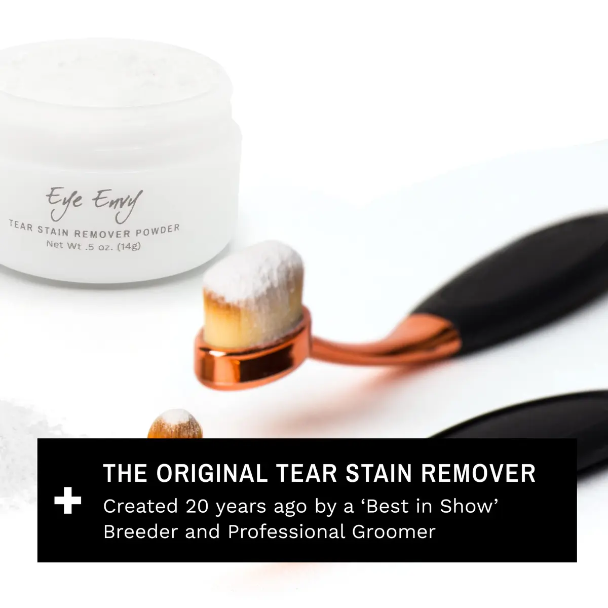 Eye Envy Tear Stain Remover Powder for Dogs and Cats 2.5 oz | Natural, Safe Formula for Tear Stains - view 8