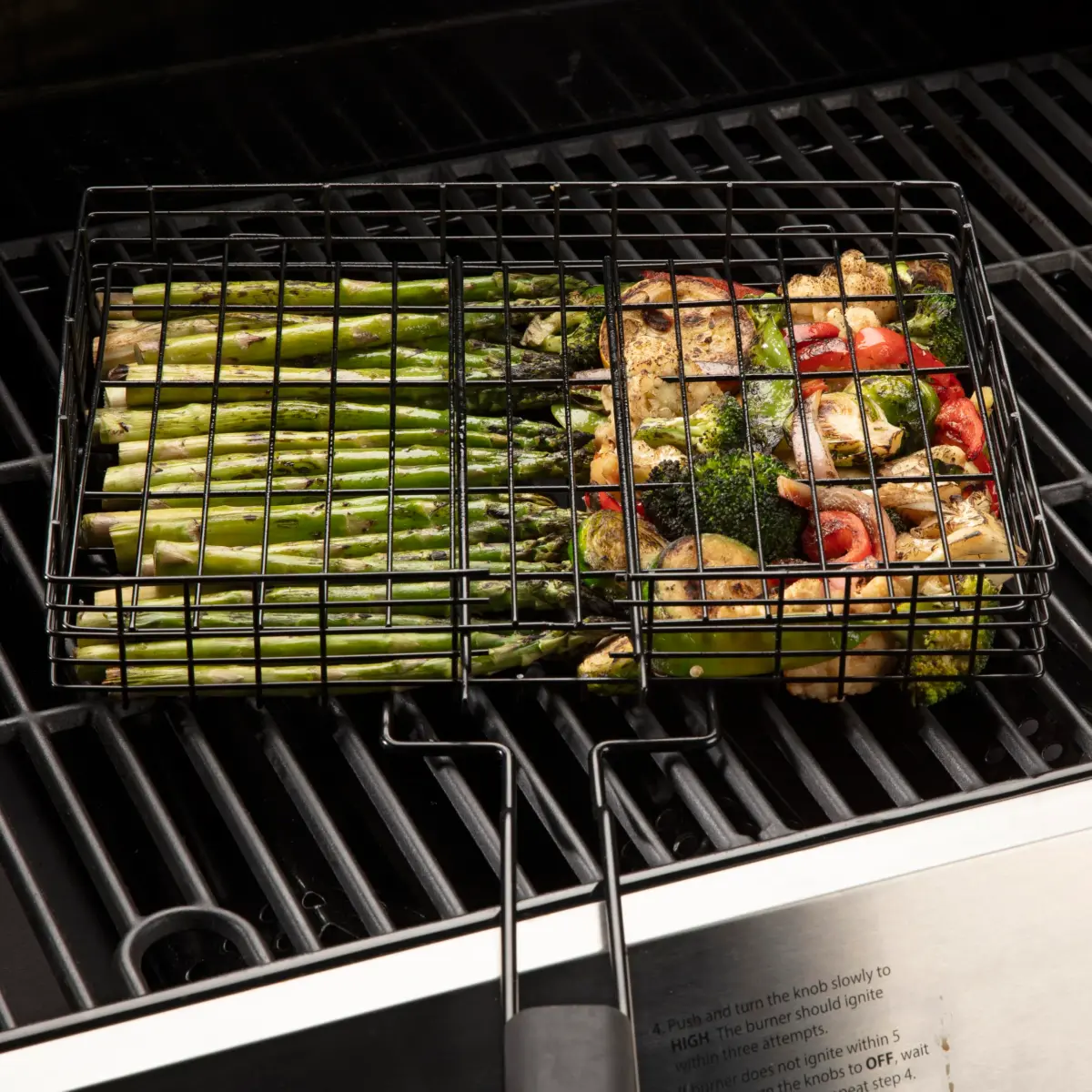 Cuisinart Simply Grilling Nonstick Grilling Basket | 23cm x 29cm x 4.5cm (9" x 11.5" x 1.75") - view 5
