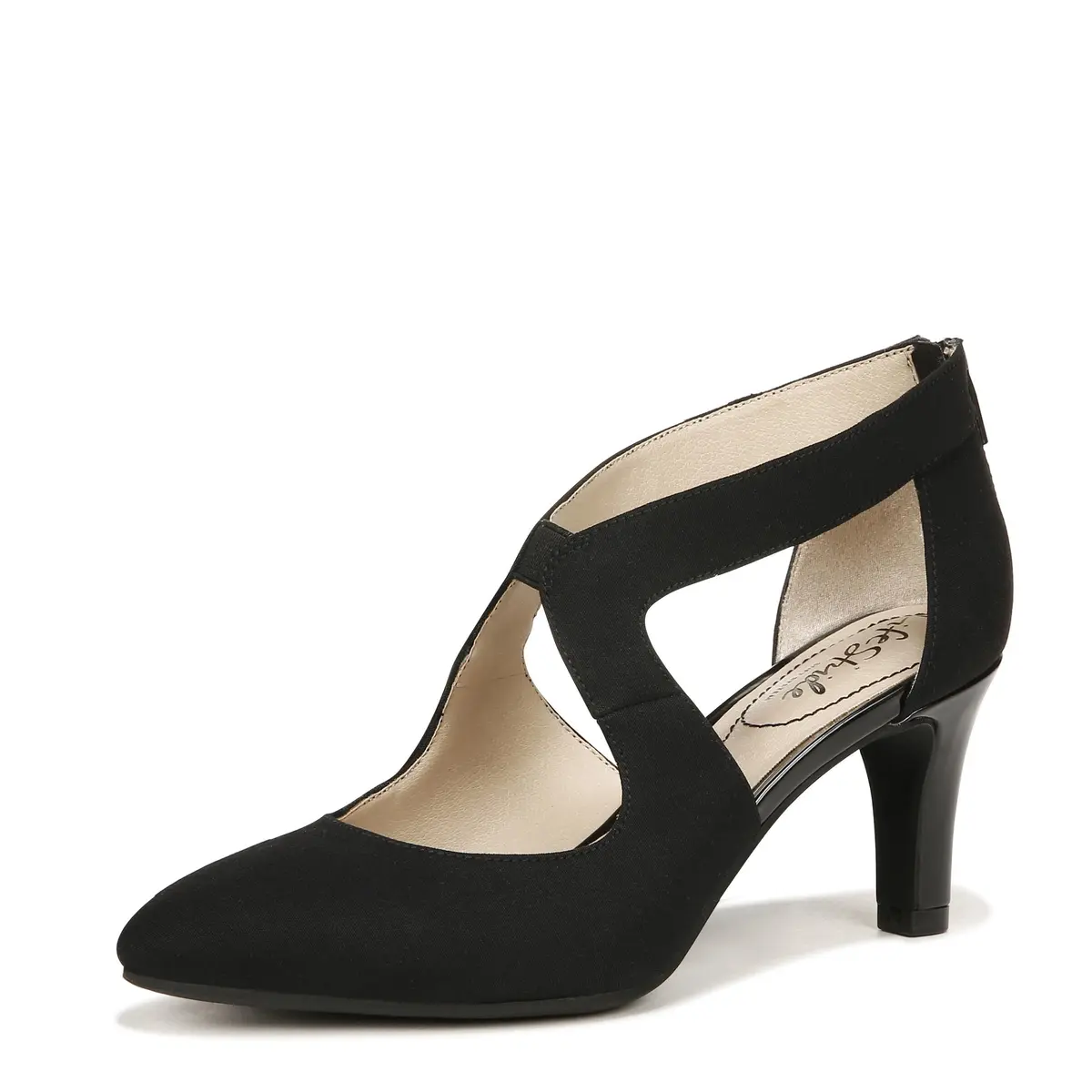 LifeStride Giovanna 2 Pump Black 8 W | Elegant, Comfortable Women's Dress Shoe - main product image
