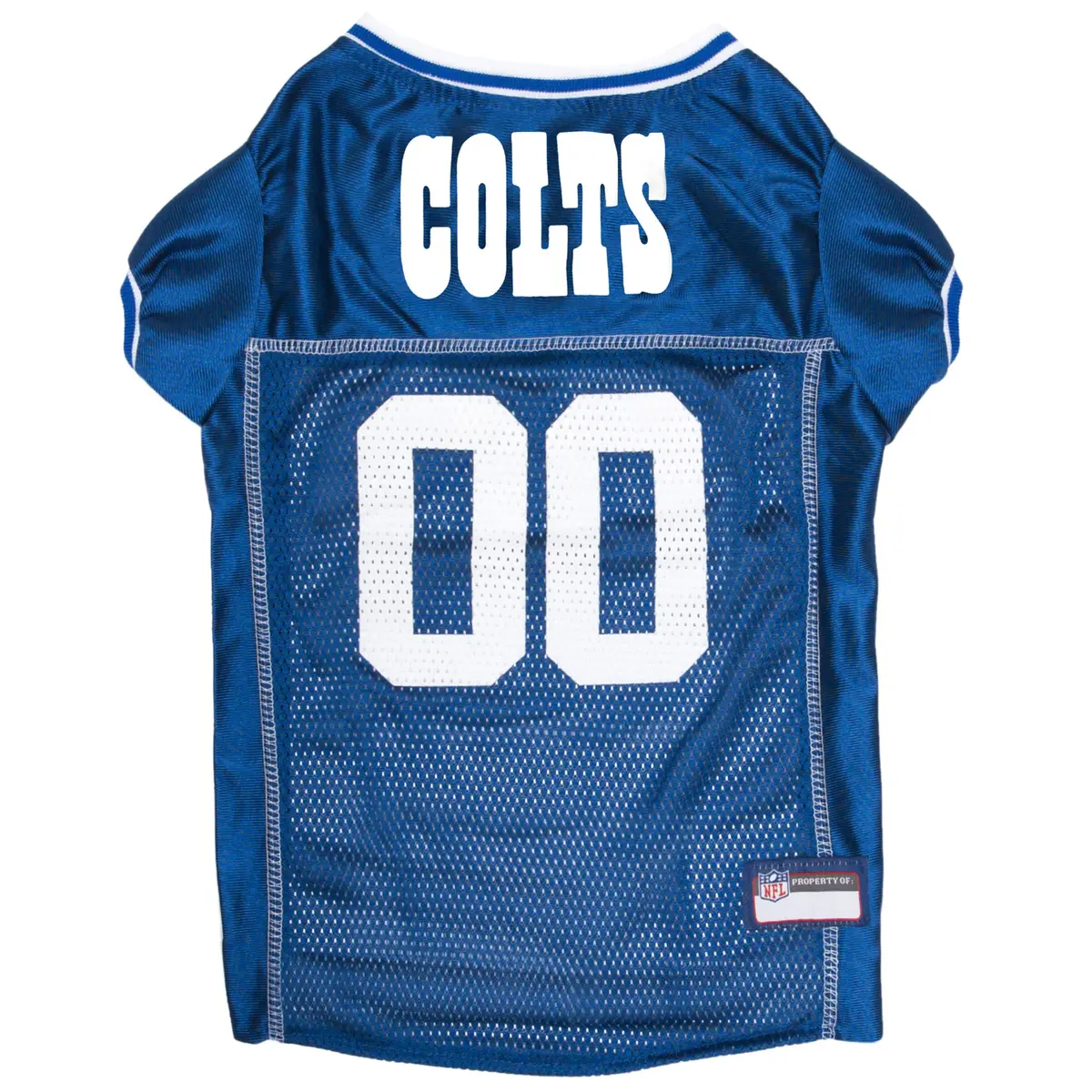 Pets First NFL Indianapolis Colts Dog Jersey X-Small | Comfortable Mesh & Durable Satin - main product image