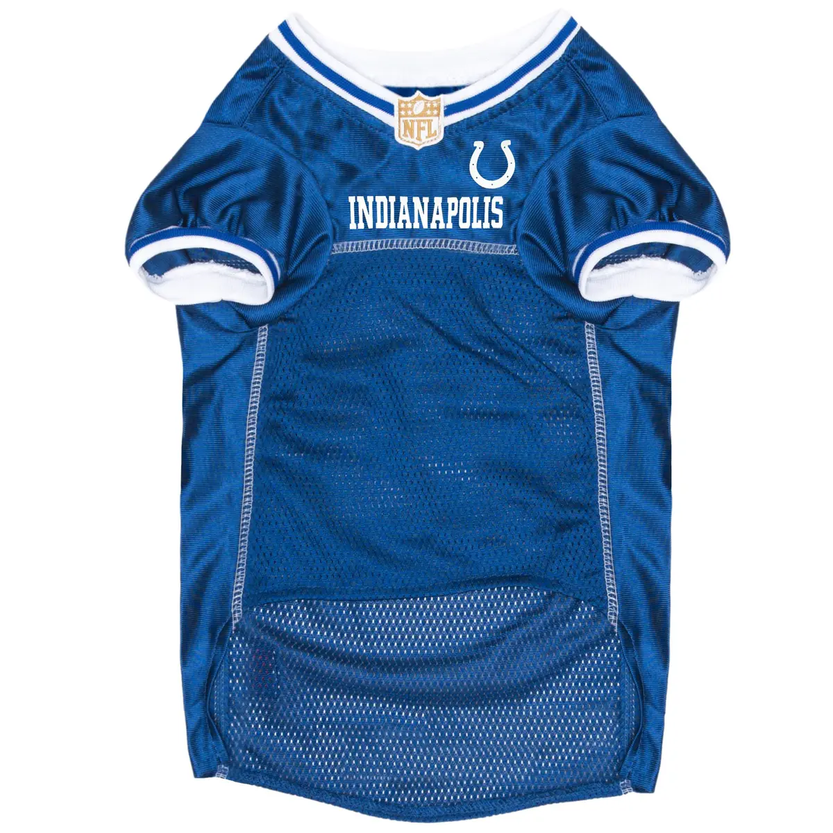 Pets First NFL Indianapolis Colts Dog Jersey X-Small | Comfortable Mesh & Durable Satin - view 4