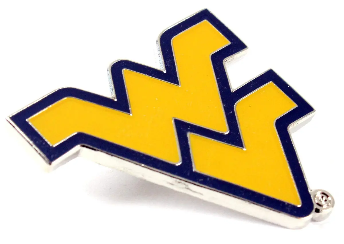 aminco NCAA West Virginia Mountaineers Team Logo Pin | Officially Licensed Fan Accessory (70-120 chars) - view 2