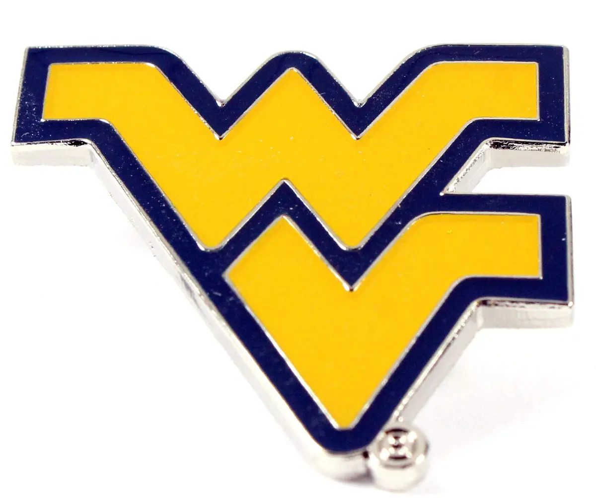 aminco NCAA West Virginia Mountaineers Team Logo Pin | Officially Licensed Fan Accessory (70-120 chars) - view 3