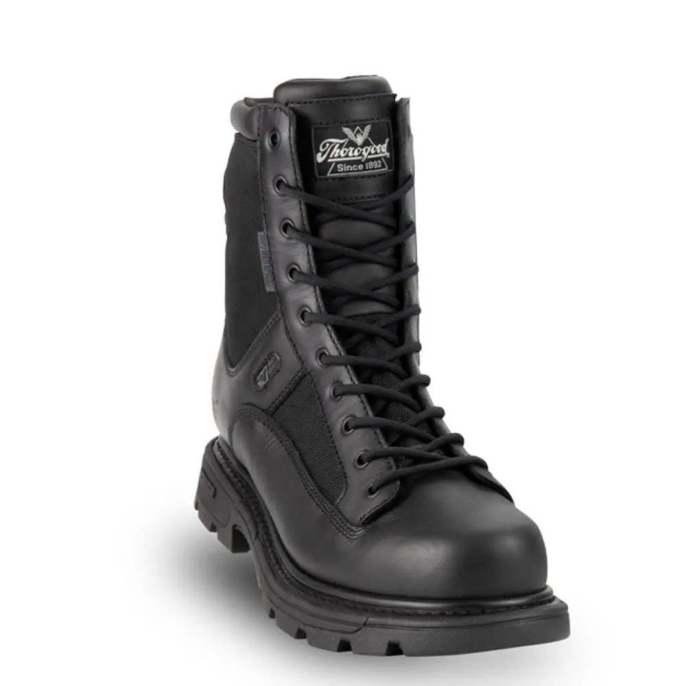 Thorogood GEN-Flex2 8” Side-Zip Waterproof Tactical Boots for Men & Women | Lightweight Leather & Nylon, Slip-Resistant, EH Rated - main product image