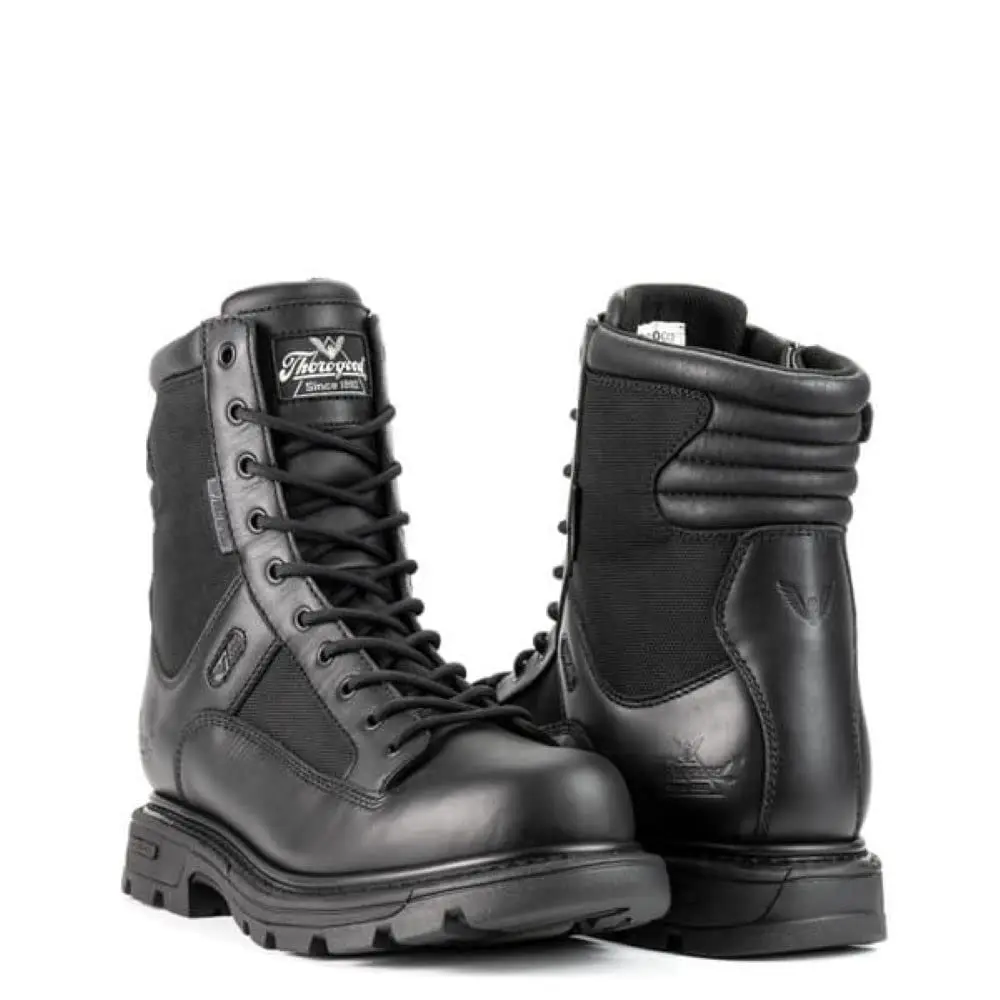 Thorogood GEN-Flex2 8” Side-Zip Waterproof Tactical Boots for Men and Women | Lightweight Leather & Nylon, Slip-Resistant, EH Rated - view 3
