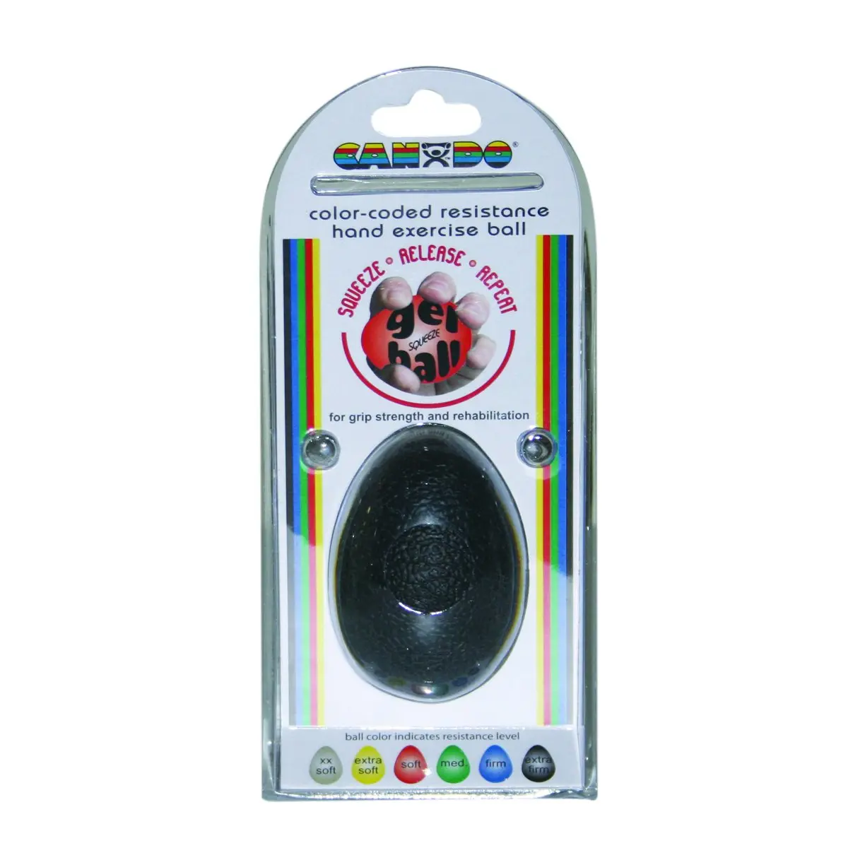 CanDo Hand Exercise Ball Large | X-Heavy Resistance for Hand Therapy - view 2