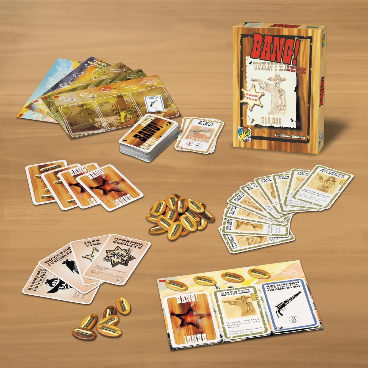 dV Giochi DA VINCI Bang 4th Edition | Wild West Card Game for 4-7 Players - view 2