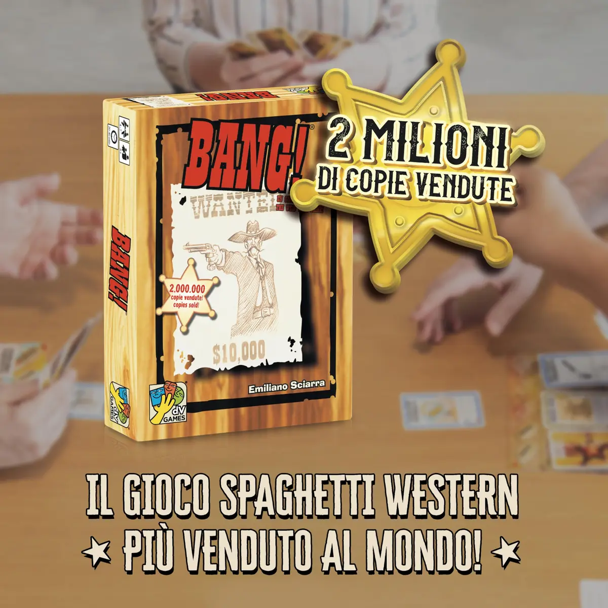 dV Giochi DA VINCI Bang 4th Edition | Wild West Card Game for 4-7 Players - view 3
