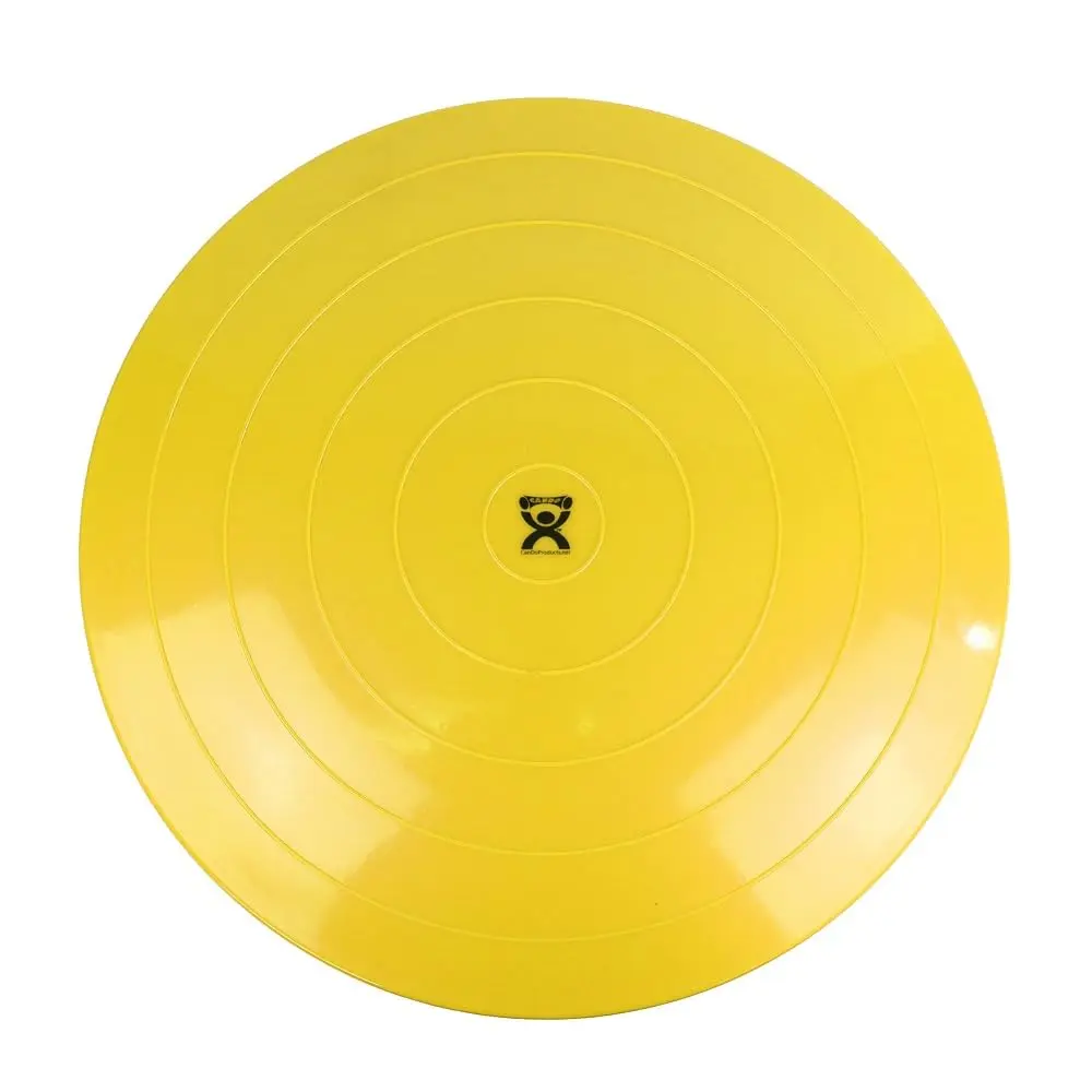 CanDo Inflatable Vestibular Balance Disc 23.6" Yellow | Balance & Posture Aid for Kids & Adults - view 2