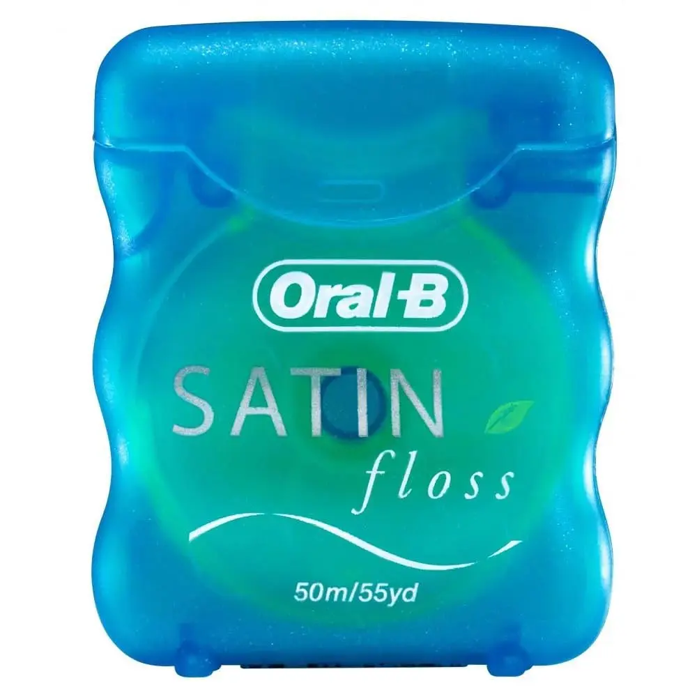 Oral-B Satin Mint Dental Floss 54 Yards | Satin Ribbon Texture for Comfortable Flossing - view 3
