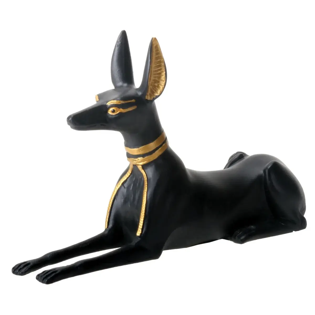 SUMMIT COLLECTION YTC Small Egyptian Anubis Figurine 7.62 cm (3 inches tall) | Ancient Egyptian God of the Afterlife Sculpture - main product image