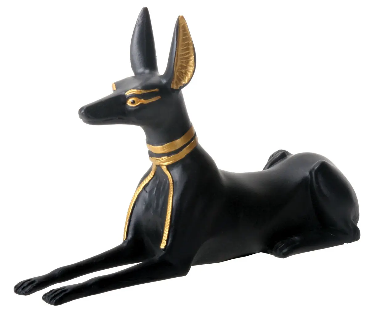 SUMMIT COLLECTION YTC Small Egyptian Anubis Figurine 7.62 cm (3 inches tall) | Ancient Egyptian God of the Afterlife Sculpture - main product image