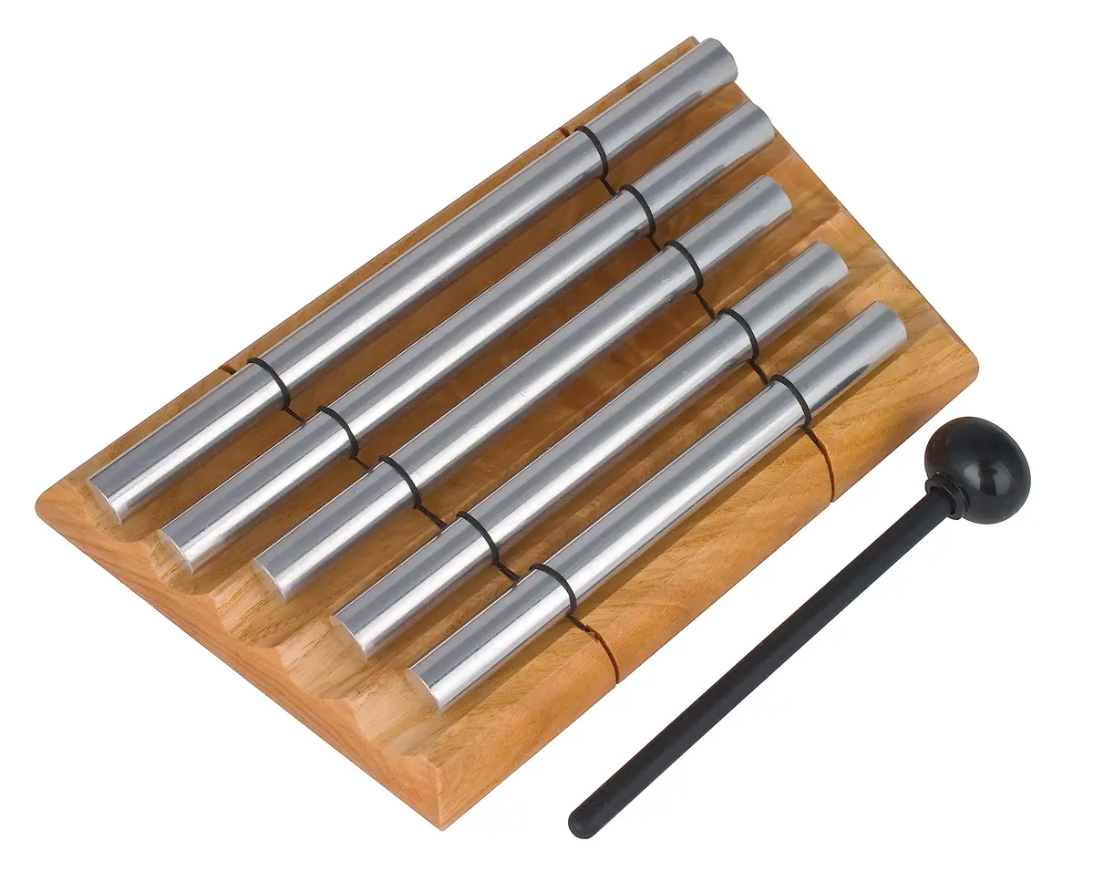 Woodstock Chimes Zenergy Quintet Hand Bell Chime 21.59 cm (8.5 Inch) | Tuned Meditation & Yoga Instrument - main product image