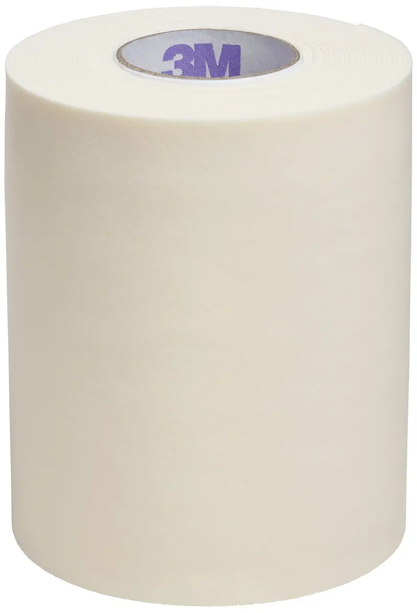 3M Microfoam Surgical Tape 7.6 cm x 5 m (3" x 5.5 Yds) | Hypoallergenic & Water-Resistant - main product image