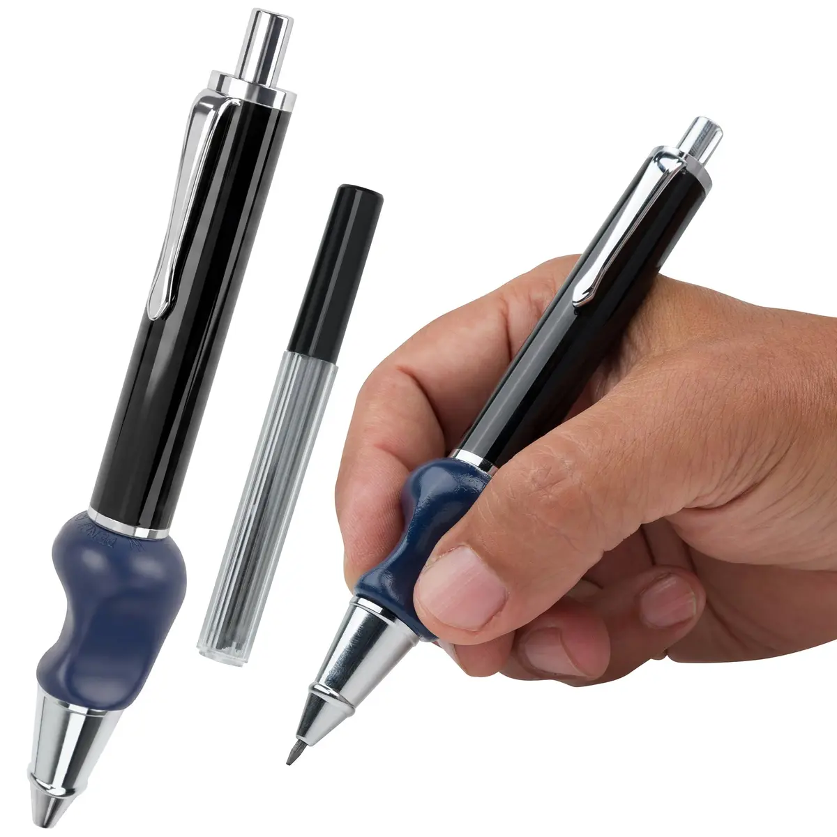The Pencil Grip Heavyweight Mechanical Pencil Set, Ergonomic Weighted Pencil with Lead Refills - TPG-652 | Improves Legibility & Builds Strength - main product image