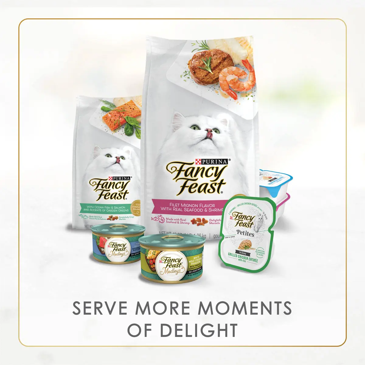 Purina Fancy Feast Grilled Seafood Wet Cat Food 3 oz Cans (24-Pack) | Variety Pack with Real Seafood in Savory Gravy - view 7